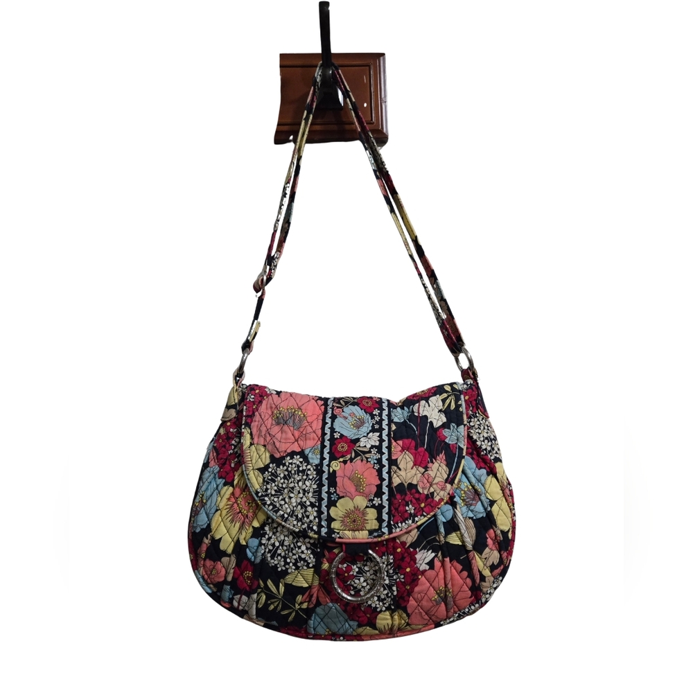 Vera Bradley Happy Snails Saddle Up Crossbody Bag - Picture 11 of 11